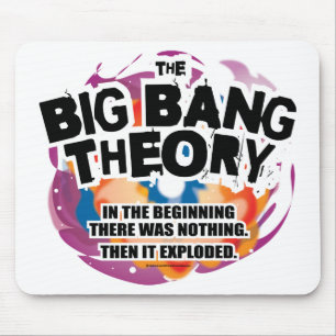 Alfombrilla De Ratón La teoría de Big Bang