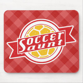 Alfombrilla De Ratón La tía del fútbol Mousemat