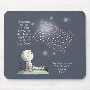 Alfombrilla De Ratón La tierra de los libres