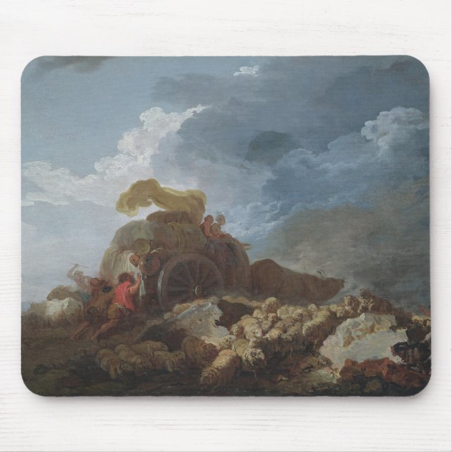 Alfombrilla De Ratón La tormenta, c.1759 (Frente)