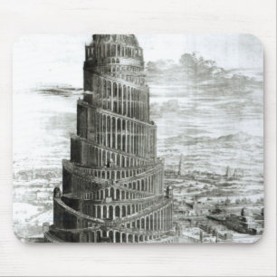 Alfombrilla De Ratón La torre de Babel, 1679