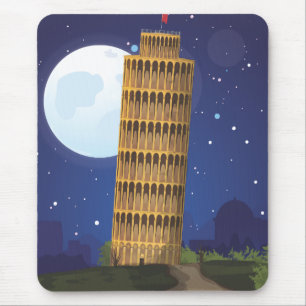 Alfombrilla De Ratón La Torre inclinada de Pisa