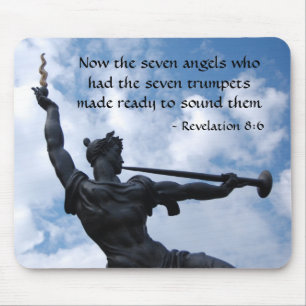 Alfombrilla De Ratón La trompeta del ángel - mousepad