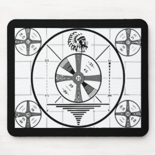 Alfombrilla De Ratón La TV firma apagado Mousepad