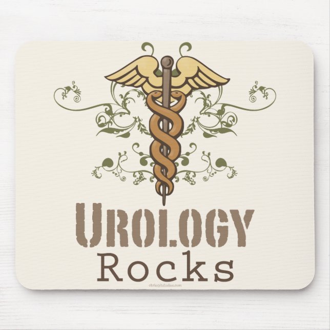 Alfombrilla De Ratón La urología oscila al urólogo Mousepad (Frente)