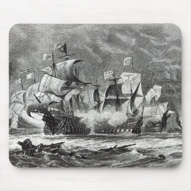 Alfombrilla De Ratón La vanguardia, bajo sir Guillermo Winter (Frente)