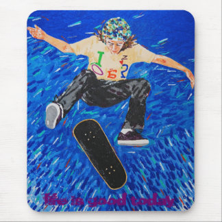 Alfombrilla De Ratón la vida es buena hoy