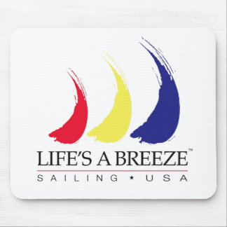 Alfombrilla De Ratón La vida es un Breeze®_Paint-The-Wind_Sailing los
