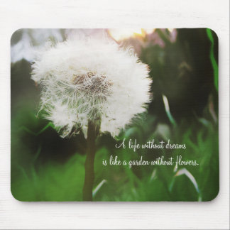 Alfombrilla De Ratón La vida sin sueños. Dandelion Dreams Mousepad