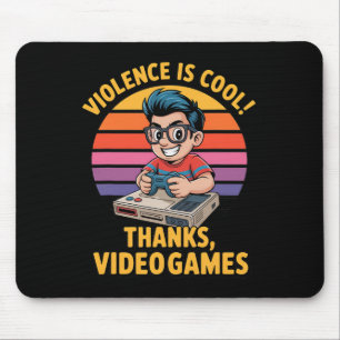 Alfombrilla De Ratón La violencia es genial gracias a los videojuegos d