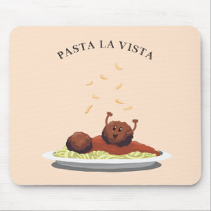 Alfombrilla De Ratón ¡La Vista de las pastas!