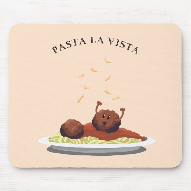 Alfombrilla De Ratón ¡La Vista de las pastas! (Frente)