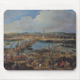 Alfombrilla De Ratón La vista de Ruán de Santo-Separa, c.1715-20