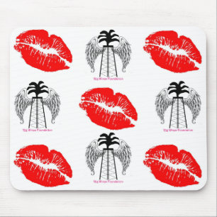 Alfombrilla De Ratón Labios rojos