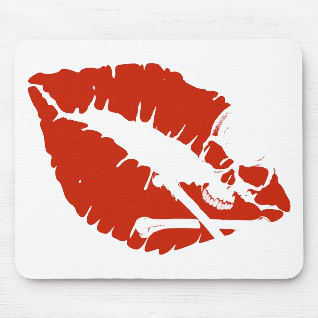 Alfombrilla De Ratón labios venenosos (Frente)