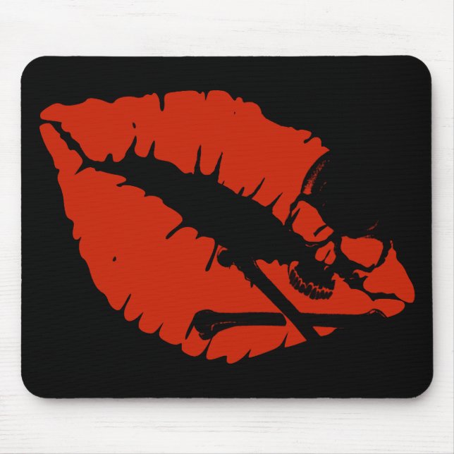 Alfombrilla De Ratón labios venenosos (Frente)