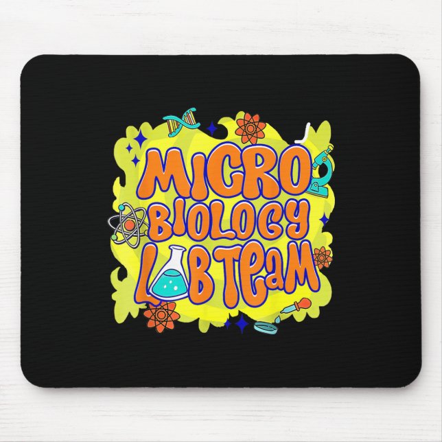 Alfombrilla De Ratón Laboratorio de Microbiología Team Lab Semana 2025  (Frente)