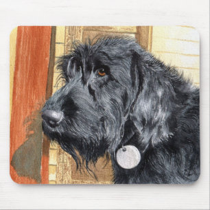 Alfombrilla De Ratón Labradoodle negro #1 Mousepad