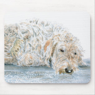 Alfombrilla De Ratón Labradoodle soñoliento Mousepad