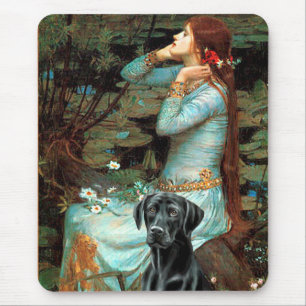 Alfombrilla De Ratón Labrador (negro 1) - Ofelia