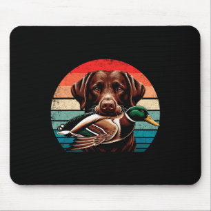 Alfombrilla De Ratón Labrador Retriever con caza de pato silvestre 
