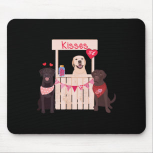 Alfombrilla De Ratón Labrador Retriever Día de San Valentín Perro Mamá 