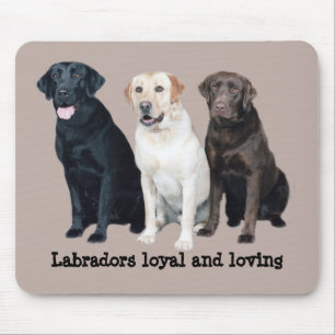 Alfombrilla De Ratón Labrador retriever Mousepad