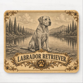 Alfombrilla De Ratón Labrador Retriever, Perro de Patrimonio Antiguo
