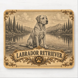 Alfombrilla De Ratón Labrador Retriever, Perro de Patrimonio Antiguo