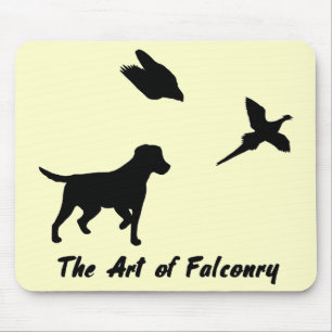 Alfombrilla De Ratón Labrador y Falconry