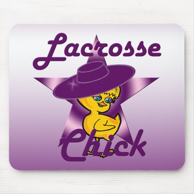 Alfombrilla De Ratón Lacrosse Chick (Frente)