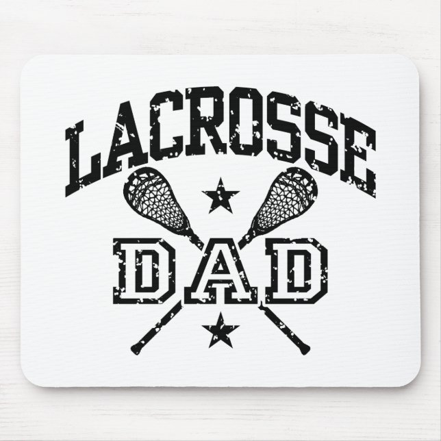 Alfombrilla De Ratón Lacrosse Dad (Frente)