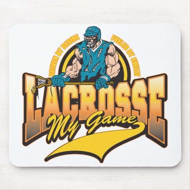 Alfombrilla De Ratón LaCrosse mi juego (Frente)
