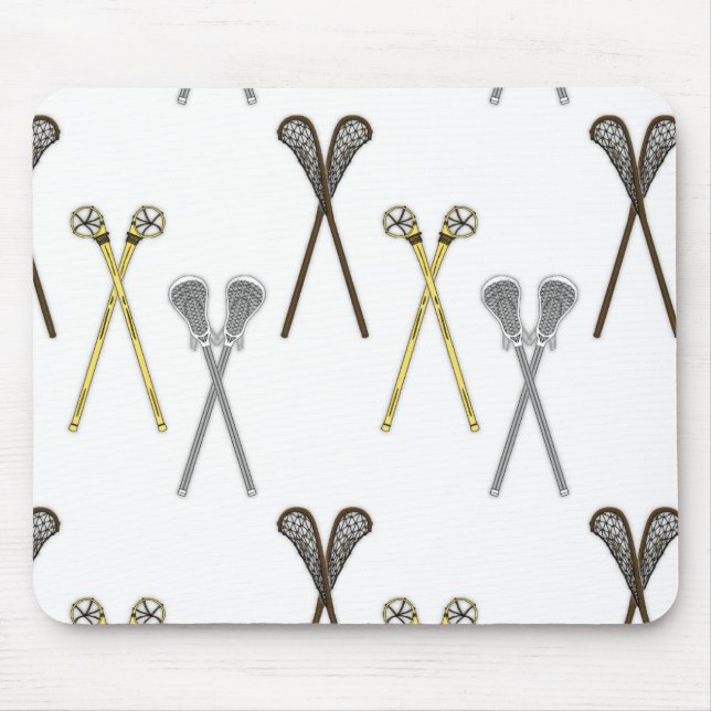 Alfombrilla De Ratón Lacrosse Sticks (Frente)