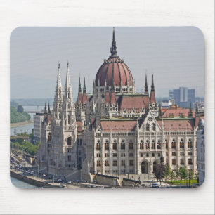Alfombrilla De Ratón Lado sur del parlamento de Budapest, Hungría