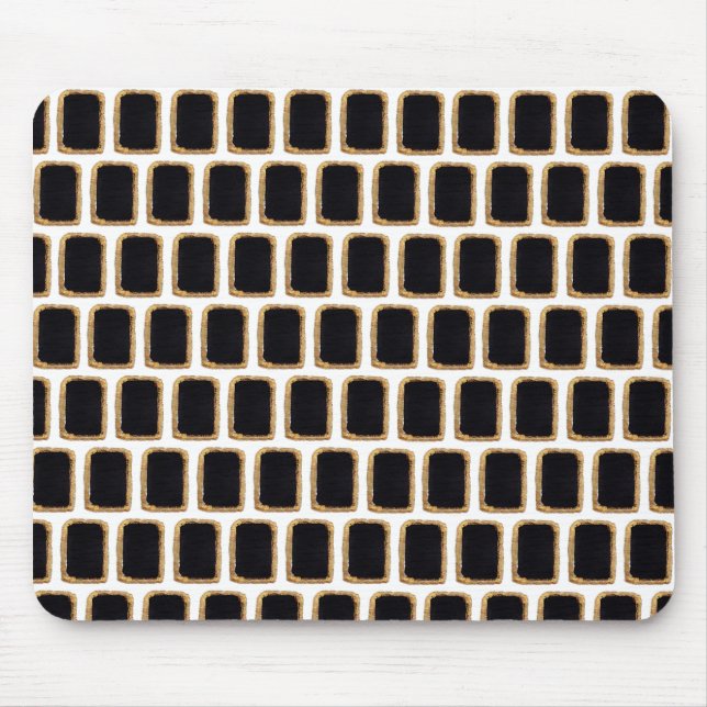 Alfombrilla De Ratón Ladrillo de la almohadilla del ratón (Frente)