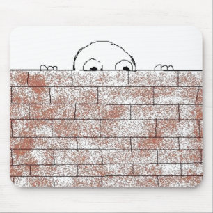 Alfombrilla De Ratón Ladrillo paranoico - mousepad