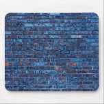 Alfombrilla De Ratón Ladrillo visto azul fresco<br><div class="desc">Personalice la parte frontal con o sin texto.</div>