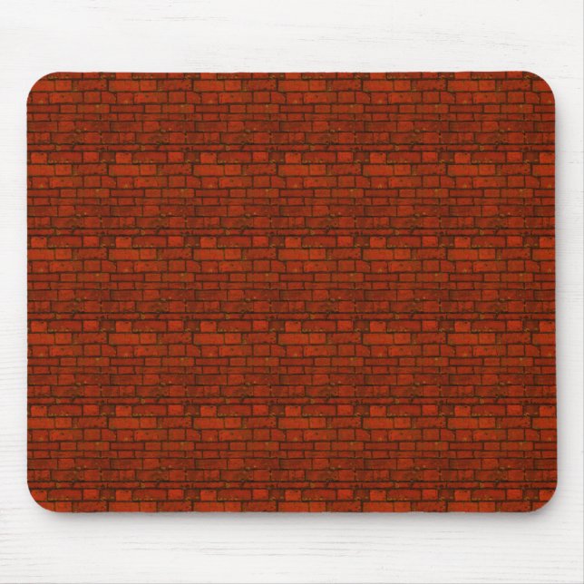 Alfombrilla De Ratón Ladrillos rojos (Frente)
