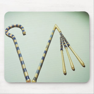 Alfombrilla De Ratón Ladrón y mayal, de la tumba de Tutankhamun