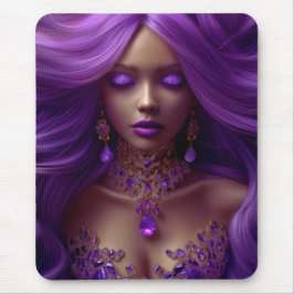 Alfombrilla De Ratón Lady Amethyst Mouse Pad