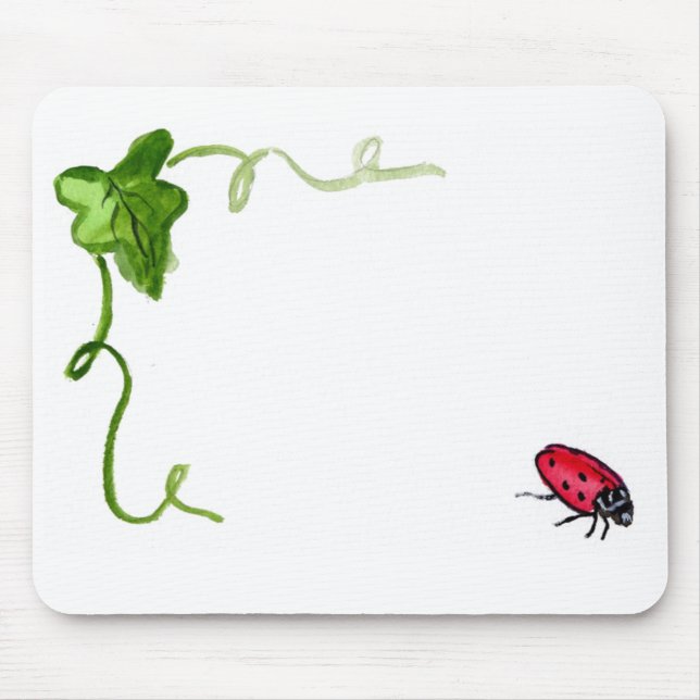 Alfombrilla De Ratón Lady Bug Mousepad (Frente)