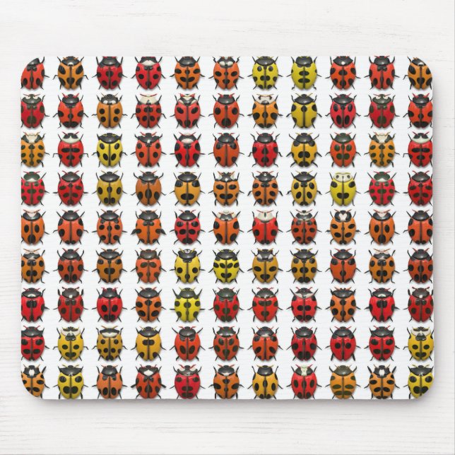 Alfombrilla De Ratón Lady Bugs 1 Mousepad (Frente)