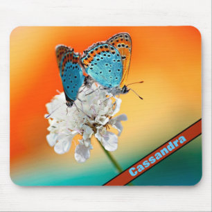 Alfombrilla De Ratón Lady Butterflies