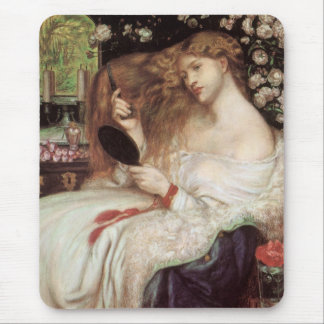 Alfombrilla De Ratón Lady Lilith de Rossetti, Retrato Victoriano Antigu