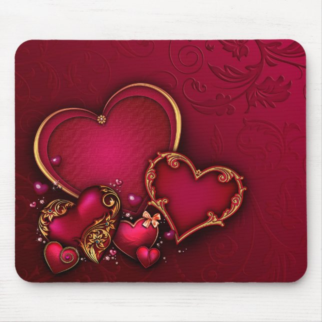 Alfombrilla De Ratón Lady Love Mousepad (Frente)