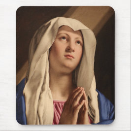 Alfombrilla De Ratón Lady Madonna Praying (Virgen María) (Arte Cristian