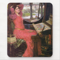 Lady of Shalott Pre-Raphaelite por J. W. Waterhous