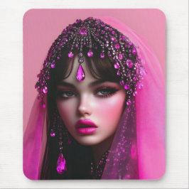 Alfombrilla De Ratón Lady Pink Sapphire Mouse Pad