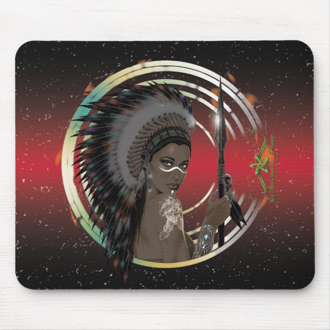 Alfombrilla De Ratón Lady Sioux (Frente)